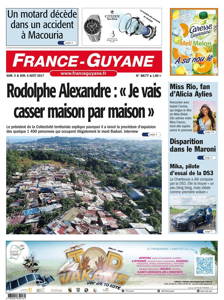 Nos images dans France-Guyane