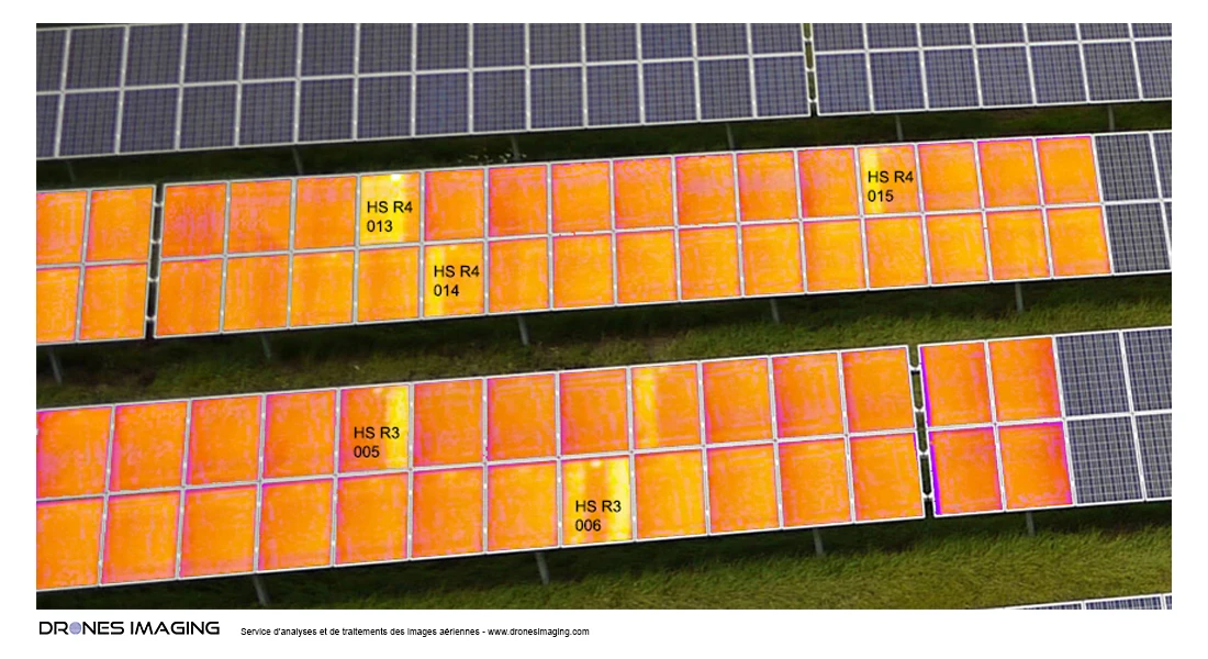 Maintenance du photovoltaïque par drone