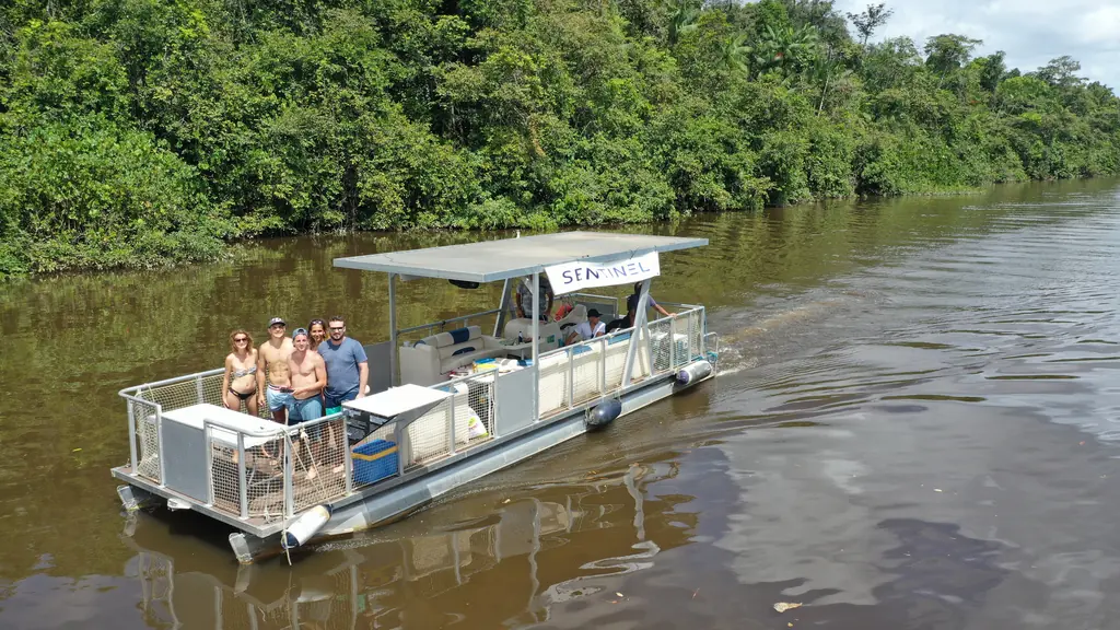 On the river