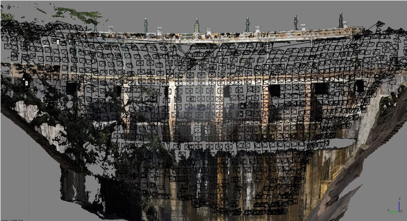 Fourth campaign on the Peti dam