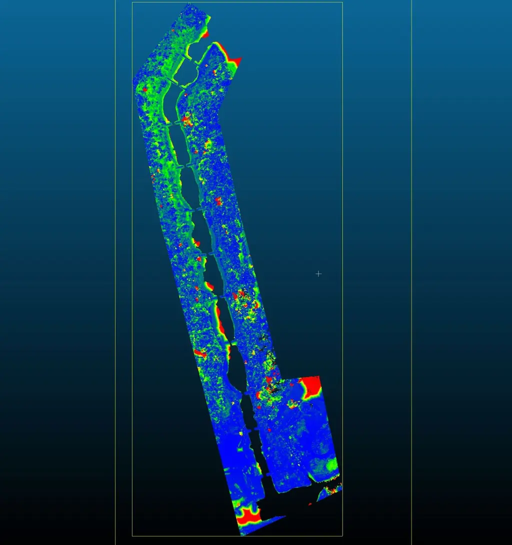 Riverbank erosion monitoring with LiDAR