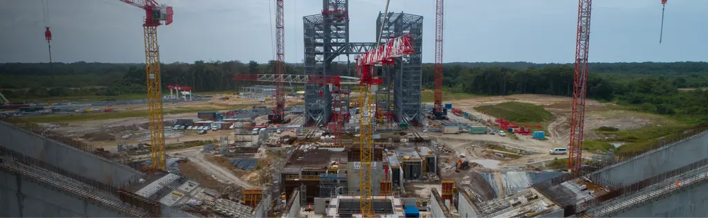 ELA4 construction site