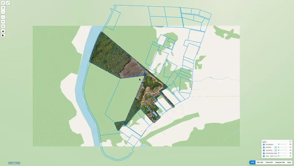 Pointe Combi: 66 hectares delivered in five days on Sentinel Cloud