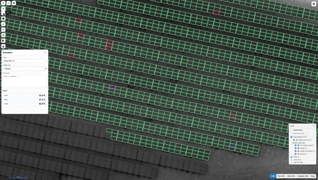 Bellefontaine : 8 996 panneaux thermographiés sous des lignes HTA